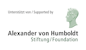 Logo: Alexander von Humboldt-Stiftung