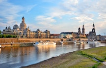 The skyline of Dresden