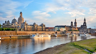 The skyline of Dresden