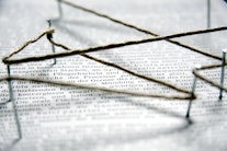 Nail pin - Metaphor: Academic networking Germany